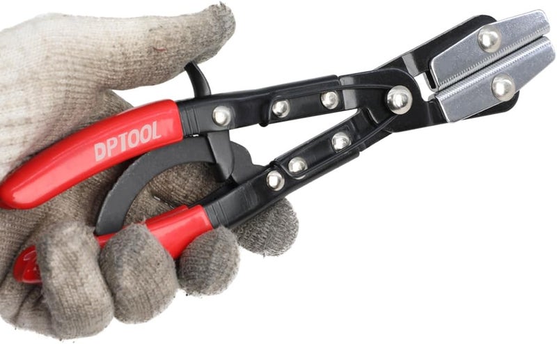 DPTOOL 3pcs Hose Pinch Off Pliers Set, 8inch 10inch 12inch Hose Pinch Pliers Set, Hose Clamping Pinch Off Locking Plier for Automotive Hose Lines, Radiator Lines, Fuel Lines, Heater and Coolant Line - Image 5